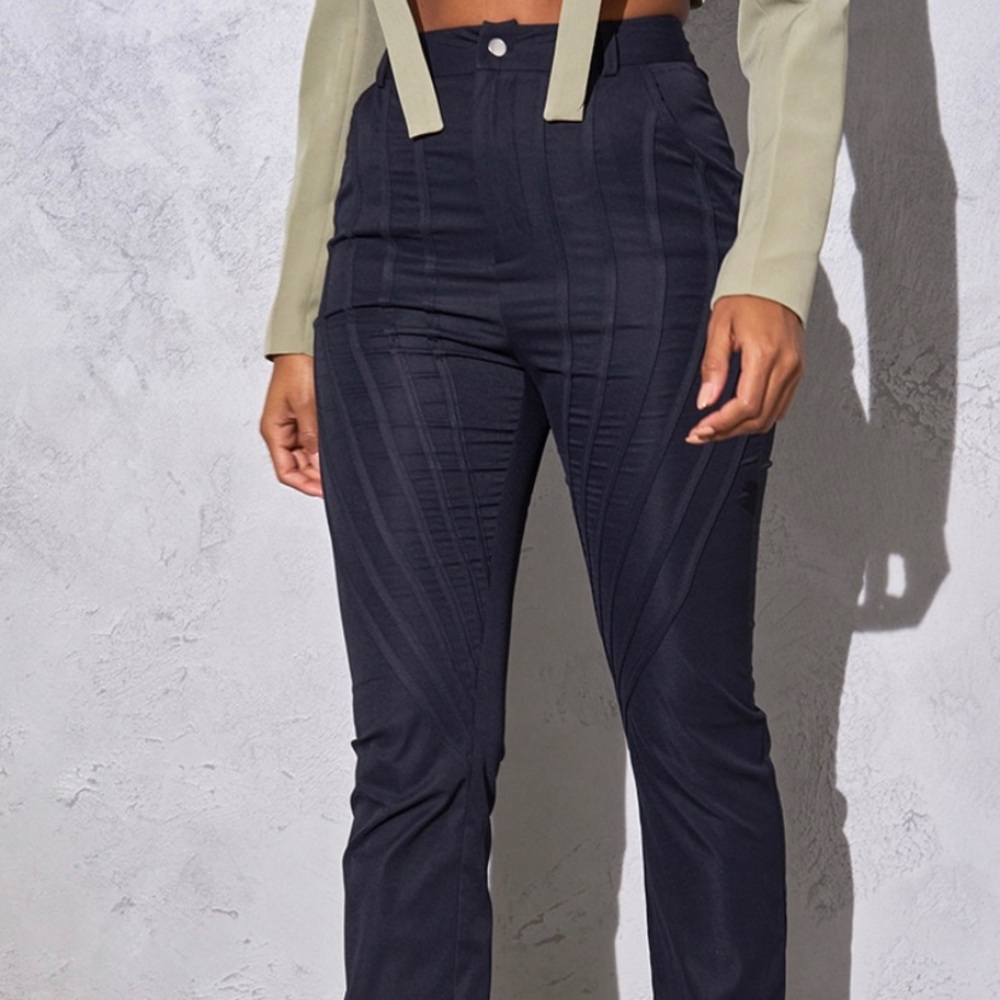 PLT Black Trouser Pants